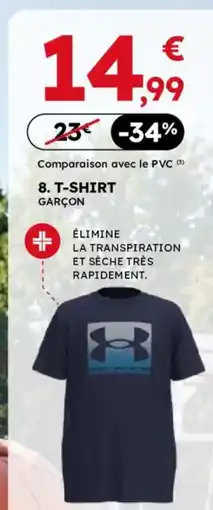 Sport 2000 Under armour t-shirt garçon offre