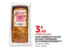 Bi1 GUYADER Cake Jambon Olive offre