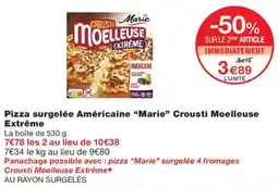 Monoprix Marie Pizza surgelée offre