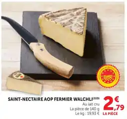 Bi1 WALCHLI SAINT-NECTAIRE AOP FERMIER offre
