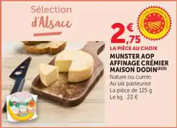 Bi1 MAISON DODIN Munster AOP offre