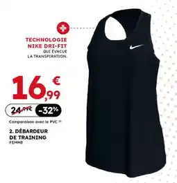Sport 2000 Nike Débardeur de training femme offre