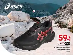 Sport 2000 ASICS Chaussures Trail Gel-Venture 11 offre