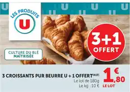 Bi1 U Croissants pur beurre offre
