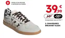 Sport 2000 Adidas CHAUSSURES BREAKNET SLEEK offre