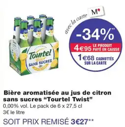 Monoprix Tourtel Twist offre