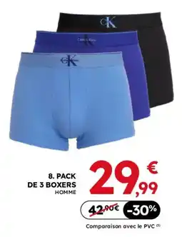 Sport 2000 Calvin Klein Boxers offre