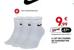 Sport 2000 Nike Chaussettes offre