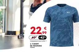 Sport 2000 T-shirt de training homme offre