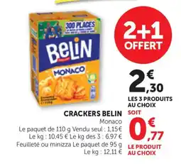 Bi1 BELIN Crackers offre