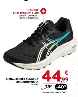 Sport 2000 ASICS Chaussures running GEL-CONTEND 10 Homme offre
