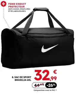 Sport 2000 Nike SAC DE SPORT BRASILIA 60L offre