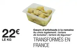Monoprix Cœurs d'artichauts à la romaine offre