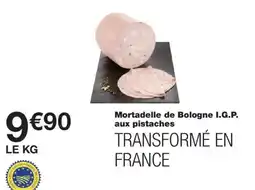 Monoprix Mortadelle de Bologne I.G.P. aux pistaches offre