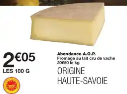 Monoprix Abondance A.O.P. offre