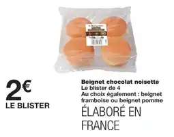 Monoprix Beignet chocolat noisette offre