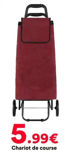 Hmarket Chariot de course offre