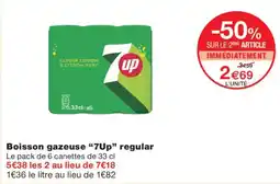 Monoprix 7Up Boisson gazeuse offre