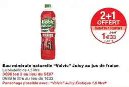 Monoprix Volvic Juicy offre