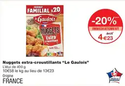 Monoprix Le Gaulois Nuggets extra-croustillants offre