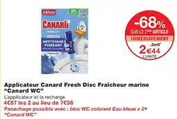 Monoprix Canard Fresh Disc Fraîcheur marine offre
