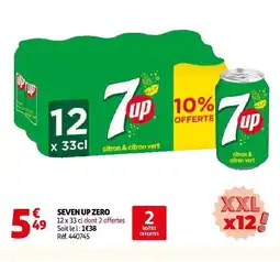 Auchan 7up seven up zero offre