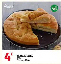 Auchan Tarte au sucre offre
