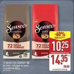 ALDI Senseo - 72 dosettes offre