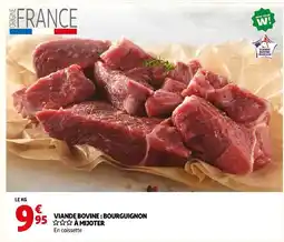Auchan Viande bovine : bourguignon à mijoter offre
