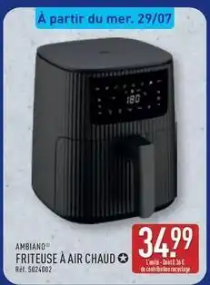 ALDI Ambiano - friteuse à air chaud offre