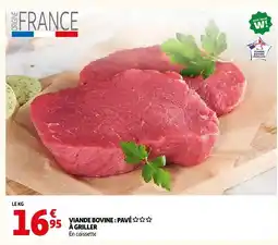 Auchan Origine france viande bovine : pavé à griller offre