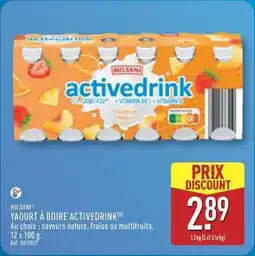 ALDI Milsani - yaourt a boire activedrink offre