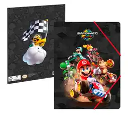 Auchan Mario kart chemise élastique 3 rabats mario kart offre