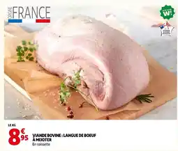 Auchan Viande bovine : langue de boeuf à mijoter offre