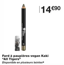 Monoprix All Tigers Fard à paupières vegan Kaki offre