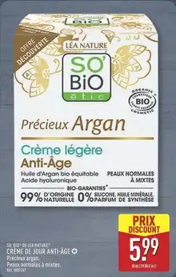 ALDI Lea - crème légère anti-age offre