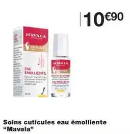 Monoprix Mavala Eau émolliente offre