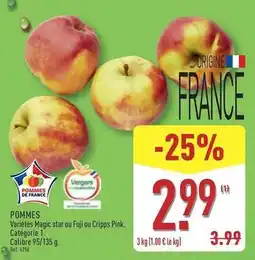ALDI Pommes offre