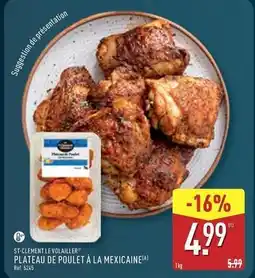 ALDI Plateau de poulet a la mexicaine offre