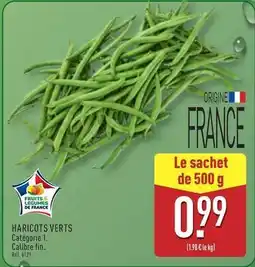 ALDI Haricots verts offre