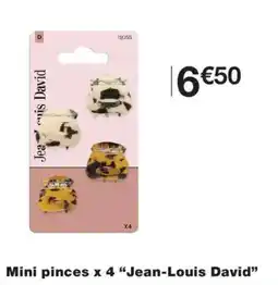 Monoprix Jean-Louis David Mini pinces offre