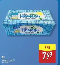 ALDI Beurre doux offre