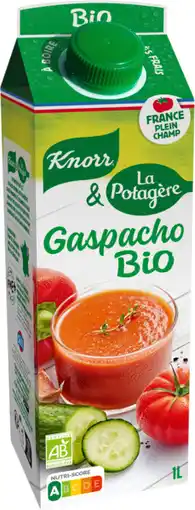Auchan Granoro gaspacho rouge bio la potagère offre