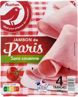 Auchan Auchan jambon de paris auchan offre