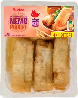 Auchan Auchan nems volaille auchan offre