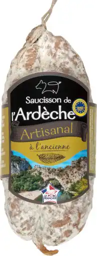 Auchan Alliance producteur saucisson sec artisanal d'ardèche igp offre