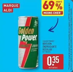 ALDI Boisson énergisante regular offre