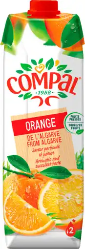 Auchan Compal jus d'orange compal offre