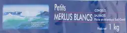 Auchan Sans marque petits merlus blancs sauvages congelés offre