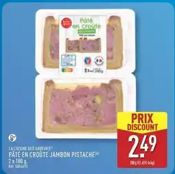 ALDI Pate en croute jambon pistache offre